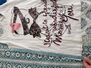 Lote 2 Camisetas Blancas Talla M