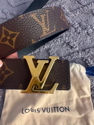 Cintura Louis Vuitton Monogram Originale Taglia 80