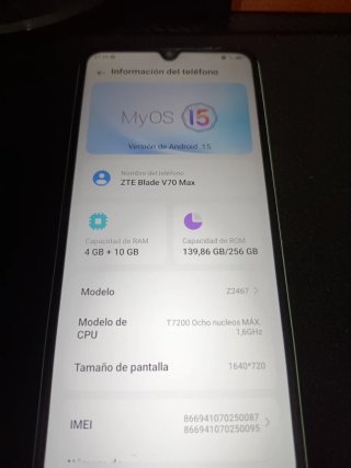 ZTE BLADE V70.MAX Smartphone