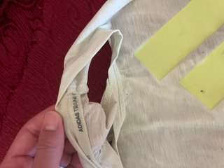 Canottiera Adidas Gialla  da smacchiare