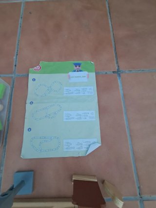 Pista Tren Madera Lidl Magnético