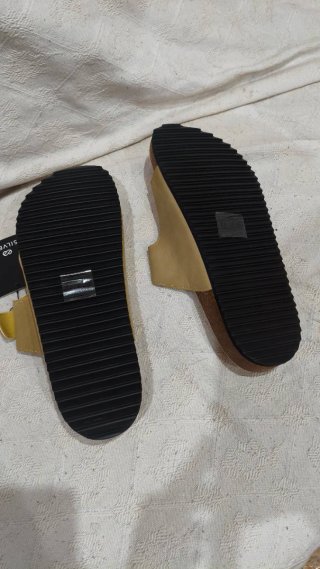 Sandalias Silver Beige Talla 44 sin estrenar