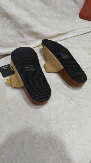 Sandalias Silver Beige Talla 44 sin estrenar