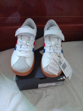 Zapatillas Adidas VL Court 3.0 EL C Niño T35