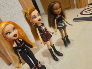 Set di tre bambole Bratz con Cloe della collezione Pretty N Punk del 2005
