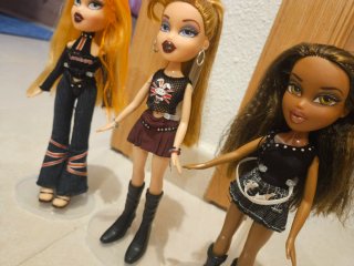 Set di tre bambole Bratz con Cloe della collezione Pretty N Punk del 2005