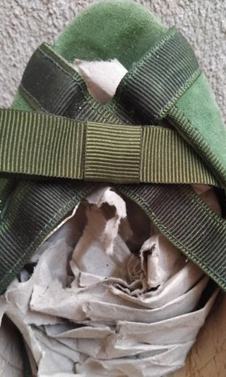 Zapatos de tacón verdes