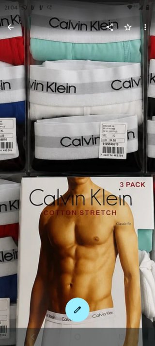 Pack 3 Calzoncillos Calvin Klein  Todas las tallas