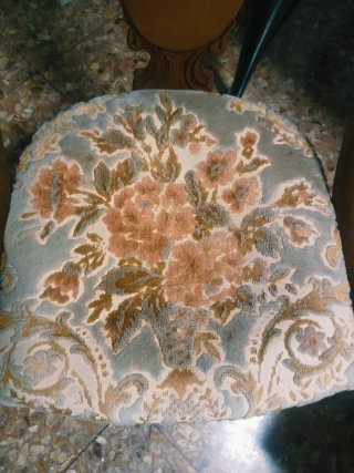 4 sillas de comedor estilo luis felipe siglo XIX