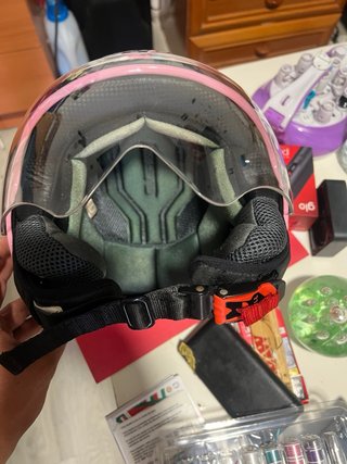 Casco LS2 Jet Talla S (56 cm) Rosa - Como nuevo