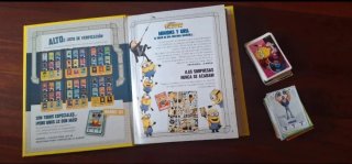 ​Colección Minions Carrefour Álbum + Cromos