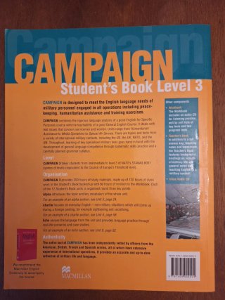 Campaign English for the Military. Student's bo...