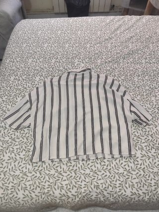Camisa manga corta rayas