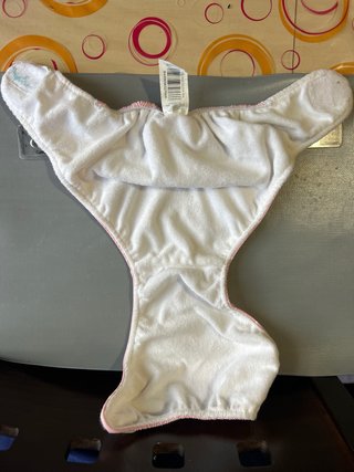 Bañador pañal bebé ballena rosa lunares (1-2 años)