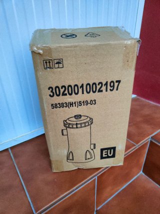 Depuradora Bestway Gris Plástico
