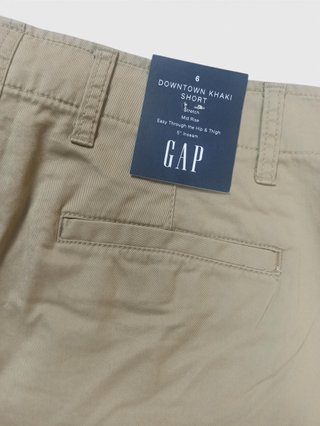 Bermudas GAP Khaki Mujer Talla XS Nuevo