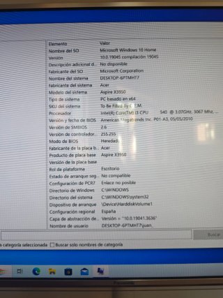 Mini PC Acer AX3950 Intel i3 + 6GB RAM EXTRAS