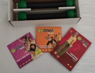 Zumba Fitness - Set de Pesas y Guías