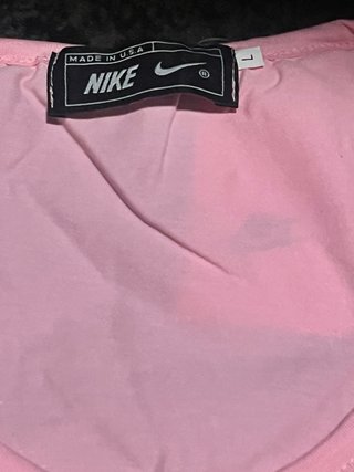 Top deportivo y pantalón corto rosa talla L