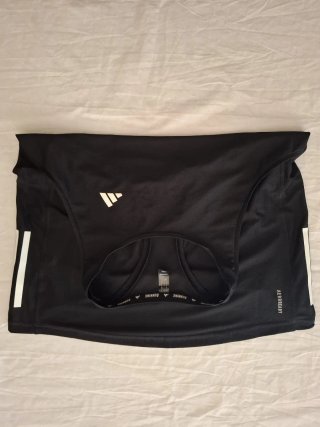 Camiseta tirantes Adidas Running Negra
