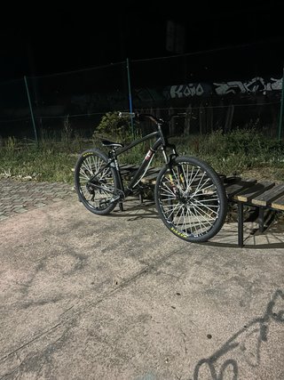 Bici de Stunt Negra