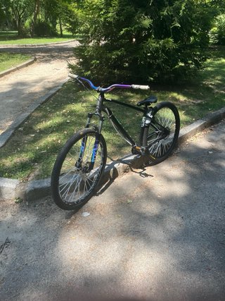 Bici de Stunt Negra