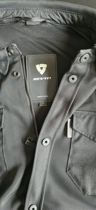 Chaqueta de moto REV’IT! Tracer Air 2 + espaldera