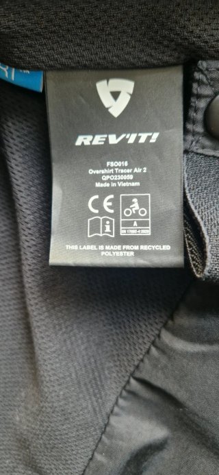 Chaqueta de moto REV’IT! Tracer Air 2 + espaldera
