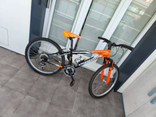Bicicleta de Montaña Naranja