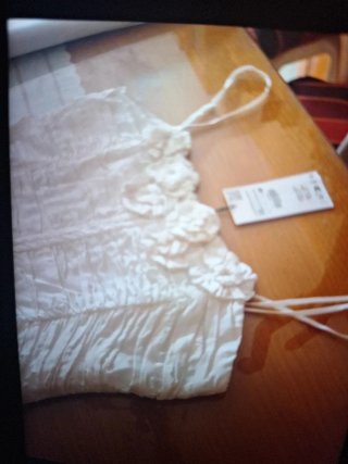 Top Zara Blanco Nuevo