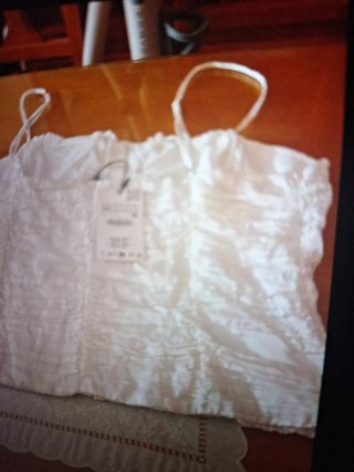 Top Zara Blanco Nuevo