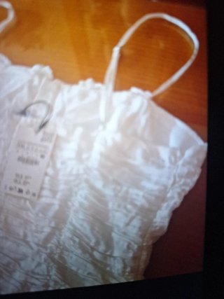 Top Zara Blanco Nuevo
