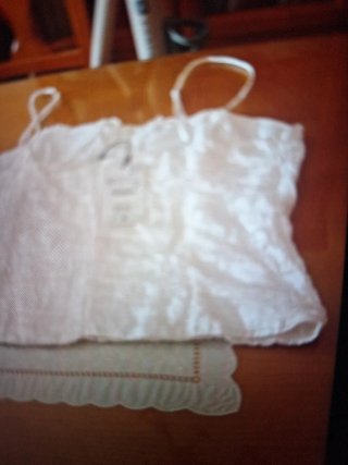 Top Zara Blanco Nuevo