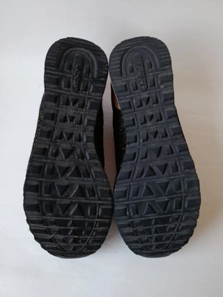 Zapatillas Skechers Mujer Talla 36 Negro/Dorado