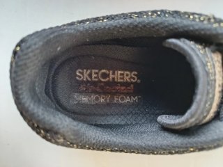Zapatillas Skechers Mujer Talla 36 Negro/Dorado