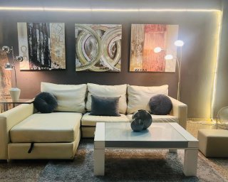 Sofá Cama Chaise Longue con Arcón