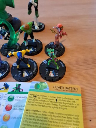 Lote Heroclix Linterna Verde