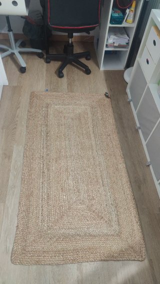 Alfombra Yute Natural Rectangular medidas 80x150