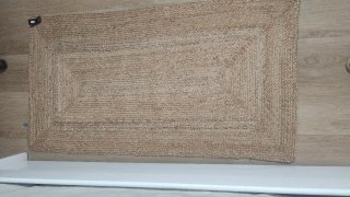 Alfombra Yute Natural Rectangular medidas 80x150