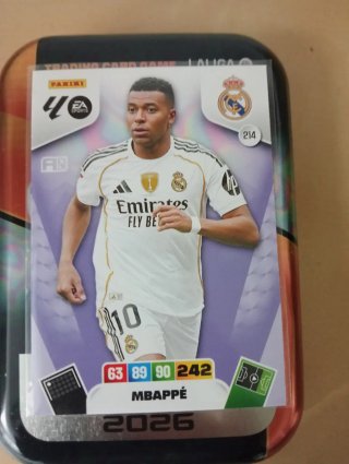 Cromo Mbappé 2026 Real Madrid Panini