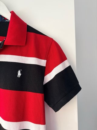 Polo Ralph Lauren Mujer Rayas Manga Corta