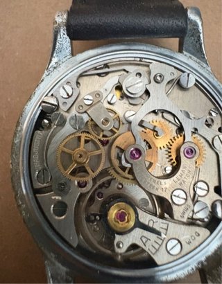 Cronografo Lemania Wakmann 17 Rubis