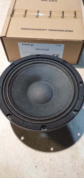 Pareja Beyma 8MC500ND altavoces 8 ohm