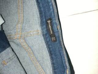 Falda vaquera midi Stradivarius