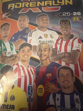 Cromos Adrenalyn 2025-26