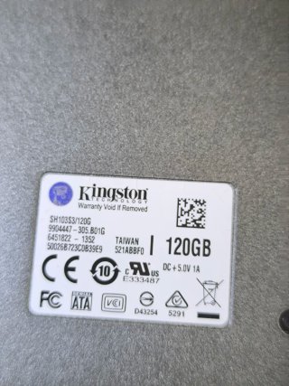 SSD Sata 120gb - Kingston - Funzionante