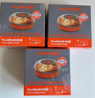 Flashled Luz de Emergencia V16 Conectada
