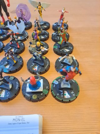 Lote Heroclix DC Comics Legion de Superhéroes