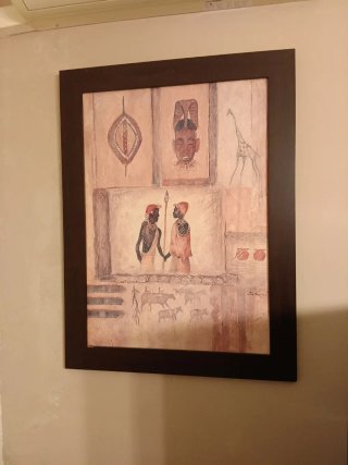 Cuadro decorativo étnico