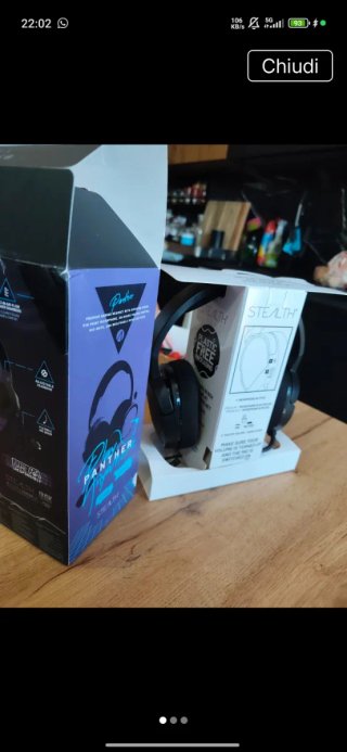 Cuffie Stealth Nere